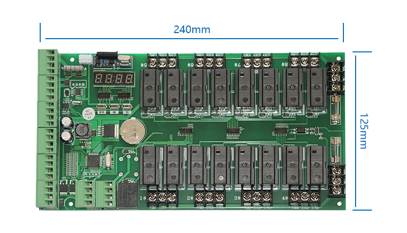 八路升降柱控制器(图5) 八路升降柱控制器(图5)